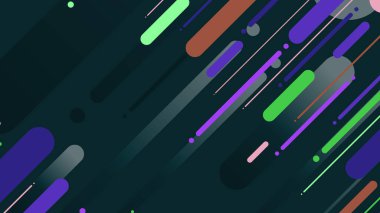 Çapraz çizgileri olan soyut modern geometrik arkaplan. Dinamik şekiller bileşimi