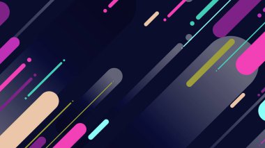 Çapraz çizgileri olan soyut modern geometrik arkaplan. Dinamik şekiller bileşimi