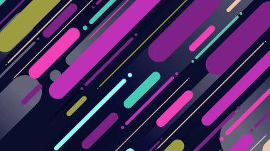 Çapraz çizgileri olan soyut modern geometrik arkaplan. Dinamik şekiller bileşimi