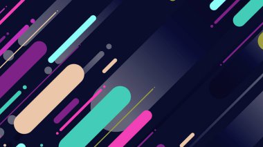 Çapraz çizgileri olan soyut modern geometrik arkaplan. Dinamik şekiller bileşimi