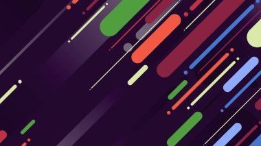 Çapraz çizgileri olan soyut modern geometrik arkaplan. Dinamik şekiller bileşimi