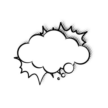 Zarif yarım tonlu gölgelerle güçlendirilmiş ince çizgili sanat konuşma balonları. Çizgi roman, sosyal medya paylaşımları, reklamlar ve grafik tasarım projeleri için ideal.