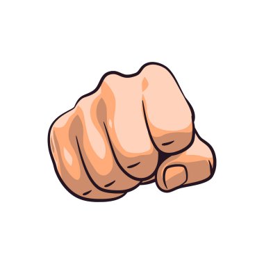 Güçlü bir yumruk pozisyonunda sıkılmış yumruğun çarpıcı bir çizimi. Bu sanat eseri gücü, azmi ve eylemi sembolize ediyor. Posterler, logolar, tişört tasarımları ve daha fazlası için ideal..