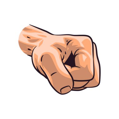 Güçlü bir yumruk pozisyonunda sıkılmış yumruğun çarpıcı bir çizimi. Bu sanat eseri gücü, azmi ve eylemi sembolize ediyor. Posterler, logolar, tişört tasarımları ve daha fazlası için ideal..