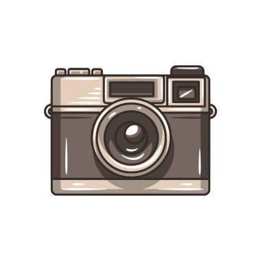 A vibrant collection of vintage and retro camera illustrations in full color. This artwork celebrates the charm of classic photography with a modern and artistic touch. clipart