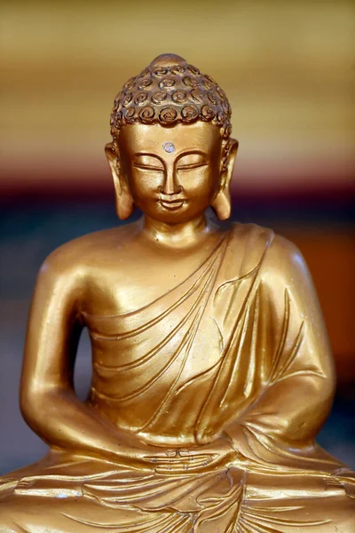 Statua Del Buddha Oro Hoi Vietnam — Foto Stock