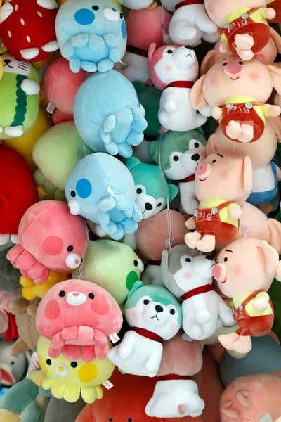 Brinquedos Pelúcia Macia Para Venda Hanói Vietname — Fotografia de Stock