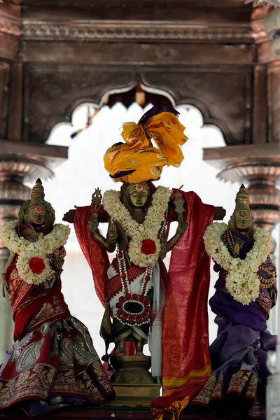 Templo Sri Thenday Yutthapani Señor Subramanya Murugan Hijo Pareja Divina —  Fotos de Stock