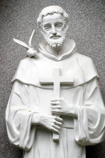 Αβαείο Του Σιστέρτσιαν Παναγία Του Μου Άγιος Φραγκίσκος Της Ασίζης — Φωτογραφία Αρχείου