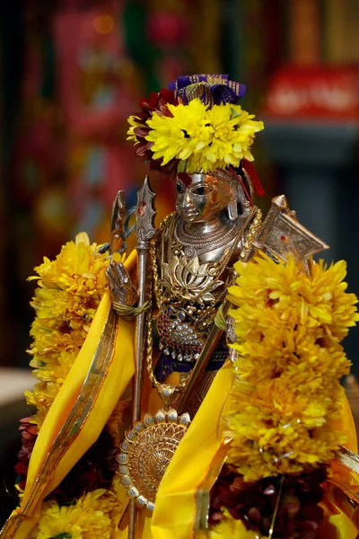 Świątynia Arputha Vinayagar Genewa Szwajcarii Murugan Hinduski Bóg Wojny — Zdjęcie stockowe