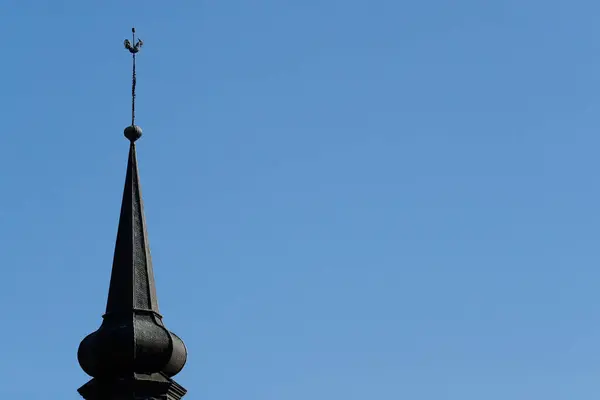 時計塔 聖ゲルヴァイス教会 フランス — ストック写真