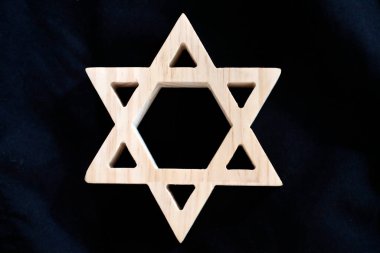 Davut Yıldızı. Museviliğin sembolü. Fransa. 