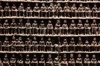 Guimet Ulusal Asya Sanatları Müzesi. Vishnu, kumtaşı. 12. yüzyıl. Angkor fıçısı. Paris mi? Fransa. 