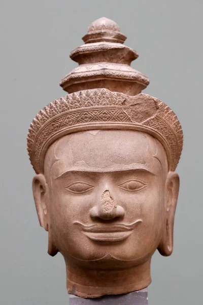 吉梅特亚洲艺术国家博物馆 毗湿奴 9世纪 — 图库照片