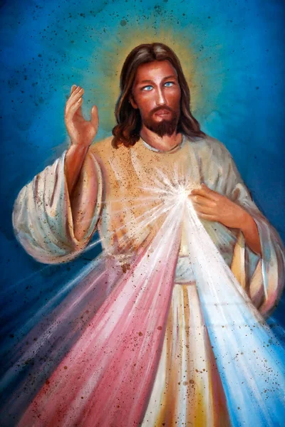 耶稣的神圣的仁慈 塔那那利佛马达加斯加 — 图库照片