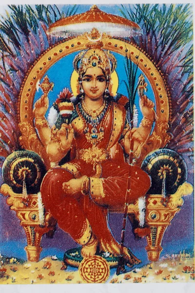 Σρι Mahamariamman Ινδουιστικό Ναό Shakti Θεϊκή Ενέργεια Shakti Είναι Έννοια — Φωτογραφία Αρχείου