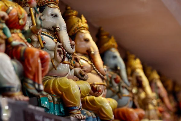 Court Hill Ganesh Templom Ganesha Vagy Ganapati Elefánt Élén Hindu — Stock Fotó
