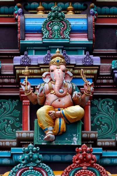 Templo Hindú Santuario Las Cuevas Batu Ganesha Ganapati Elefante Dirigió —  Fotos de Stock