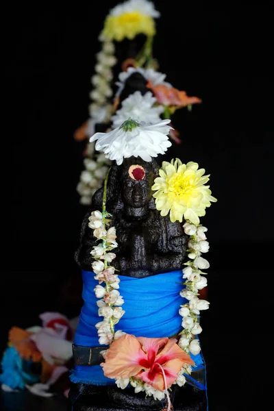 Templo Hindu Sri Mahamariamman Rahu Dos Nove Principais Corpos Astronômicos — Fotografia de Stock
