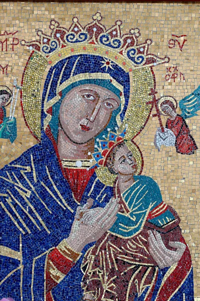Catedral San Juan Evangelista Santísima Virgen María Del Icono Bizantino — Foto de Stock