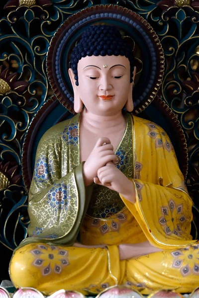 Phat Quang Budist Tapınağı Siddhartha Gautama Shakyamuni Buddha Chau Doc — Stok fotoğraf