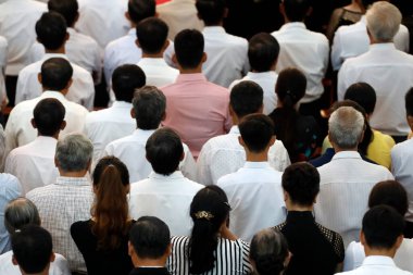Katolik ayini. Bien Hoa. Vietnam. 