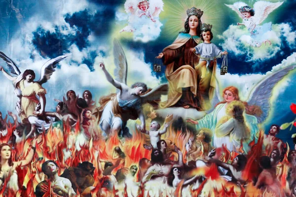 Vergine Maria Giudizio Finale Vietnam — Foto Stock