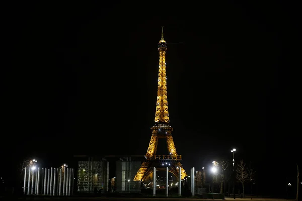 Eiffelova Věž Blízko Paříž Francie — Stock fotografie