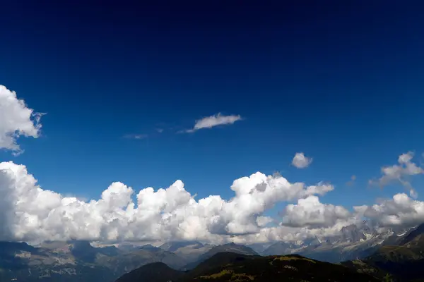 Paisaje Los Alpes Franceses Verano Macizo Del Mont Blanc Saint —  Fotos de Stock