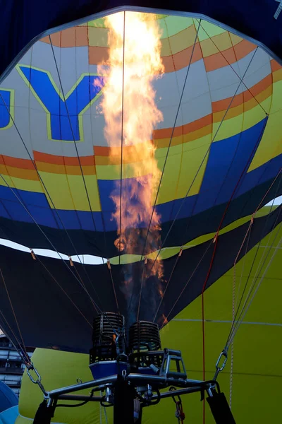 フランスアルプスの熱気球 フランス — ストック写真