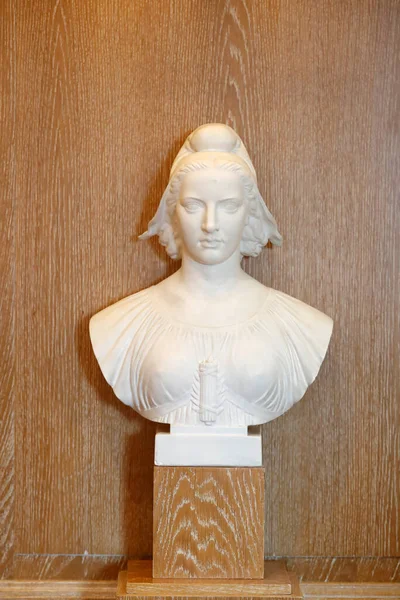 Busto Marianne Marianne Personificazione Nazionale Della Repubblica Francese Francia — Foto Stock