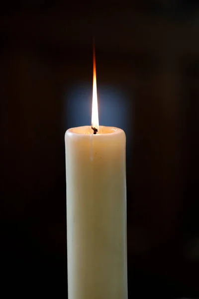 教堂圣坛上的烛台 Annecy — 图库照片