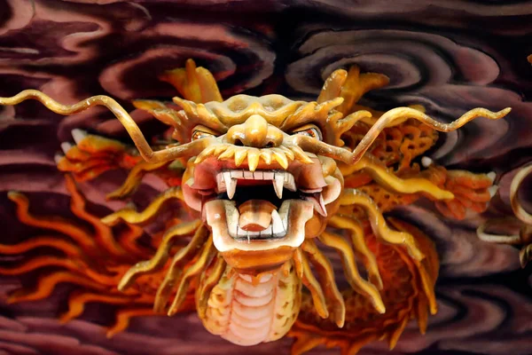 Thien Ung Buddisttempel Draken Symbolen För Yang Det Quy Nhon — Stockfoto