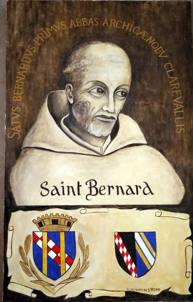 Saint Bernard French Abbot Major Leader Revitalization Benedictine Monasticism Nascent Royalty Free Stock Images