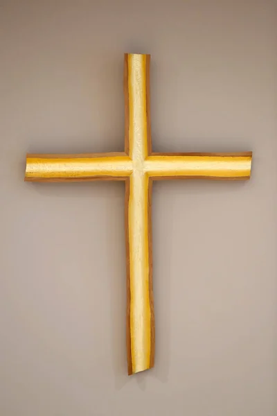 Chapelle Croix Chrétienne Sculpture Annecy France — Photo