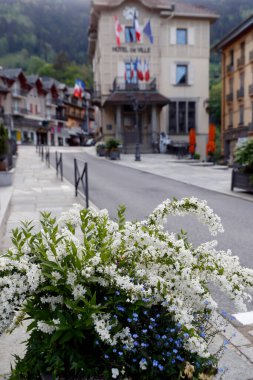 Coronavirüs salgını (COVID-19). Kilitlenme. Boş sokak. Aziz Gervais. Fransa. 