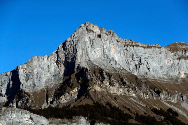 Góra Varan Alpy Francuskie Sallanches Francja — Zdjęcie stockowe