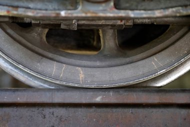 Mont Blanc Tramvayı (TMB) Fransa 'nın en yüksek demiryolu hattıdır. Bakım işleri. Fransa. 