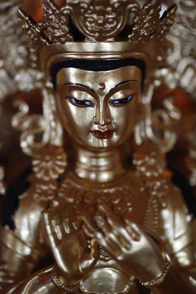 Thien Minh Tempio Buddista Bodhisattva Avalokitesvara Statua Guanyin Quan Lione — Foto Stock