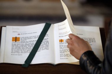 Muggia Katedrali. Sözlüğü aç. Muggia. İtalya. 