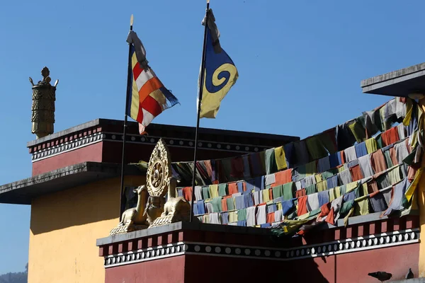 Shakhya Tharig Monastère Bouddhiste Dakshinkali Népal — Photo