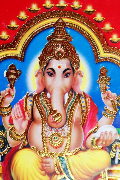 Ganesha Ganapati Elefante Encabeçado Deus Hindu — Fotografia de Stock