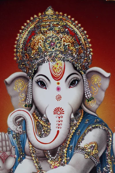 Ganesha Ganapati Elefante Encabeçado Deus Hindu — Fotografia de Stock