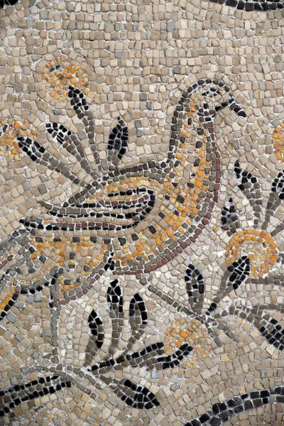 Basílica Patriarcal Aquileia Piso Mosaico Com Simbolismo Cristão Século Itália — Fotografia de Stock