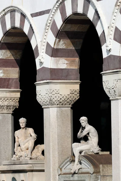 Monumentale Begraafplaats Milaan Italië — Stockfoto