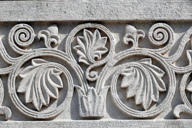 Sinagogun dışı. Trieste. İtalya. 