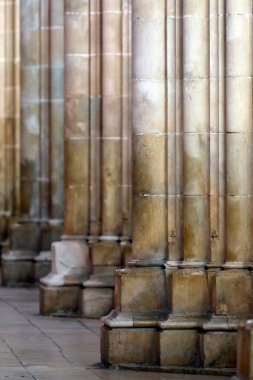 Batalha Manastırı. Geç dönem Gotik mimarisi, Manueline tarzıyla iç içe geçmiş. Portekiz. 