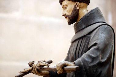 Batalha Manastırı. Assisi 'li Aziz Francis. 18. yüzyıl. Portekiz. 