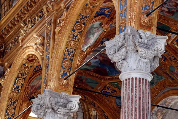 Bazilika Della Santissima Annunziata Del Vastato Nagyszerű Genova Vagyok Olaszország — Stock Fotó