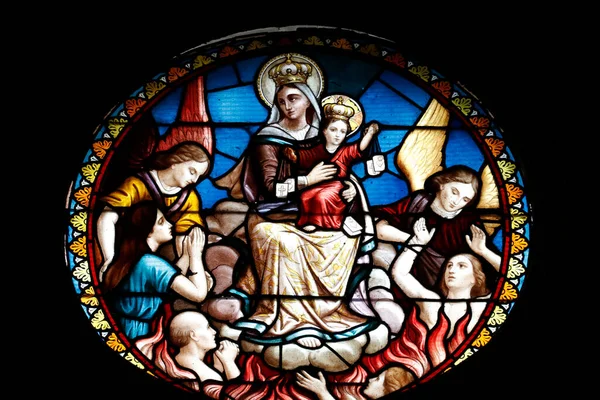 Menší Bazilika Bambino Gesu Arenzano Panna Marie Dítě Itálie — Stock fotografie
